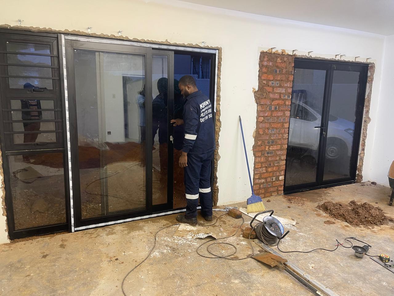 Custom aluminium shopfront